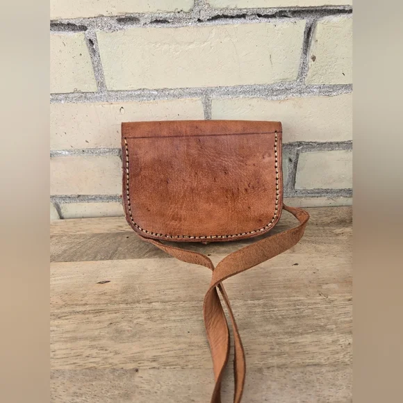 Handcrafted Leather Mini Crossbody - Picture 7 of 11